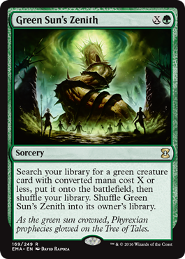 Green Suns Zenith - Foil