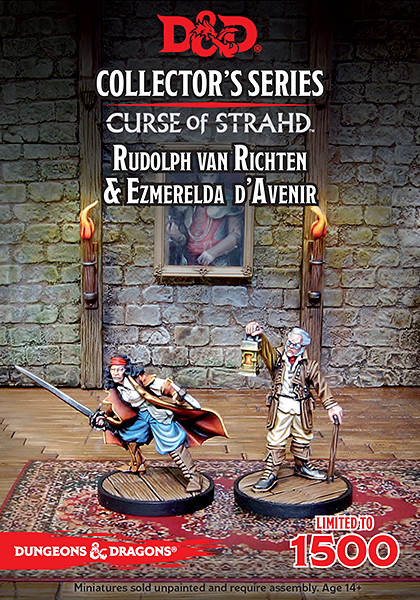 Curse of Strahd - Rudolph van Richten & Ezmerelda DAvenir