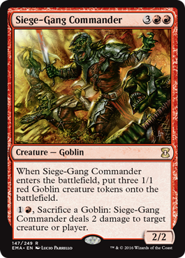 Siege-Gang Commander - Foil