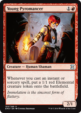 Young Pyromancer - Foil