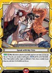 Speak with My Fists - BT01/026EN - U