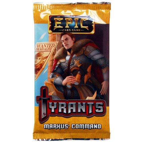Epic Card Game: Tyrants - Markus Command - Booster Pack