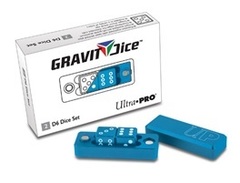 Ultra PRO Gravity Dice D6 Cobalt 2pc Set