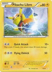 Pikachu Libre - 14/30 - XY Trainer Kit: Pikachu Libre & Suicune (Pikachu Libre)