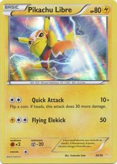 Pikachu Libre - 30/30 - XY Trainer Kit: Pikachu Libre & Suicune (Pikachu Libre)