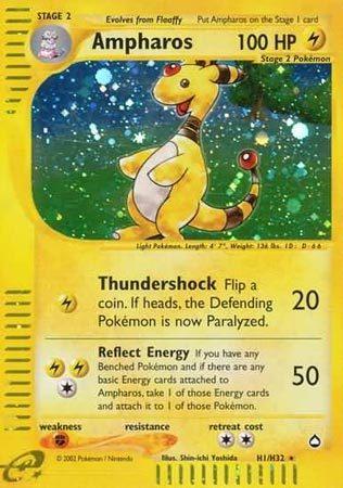 Ampharos - H1/H32 - Holo Rare