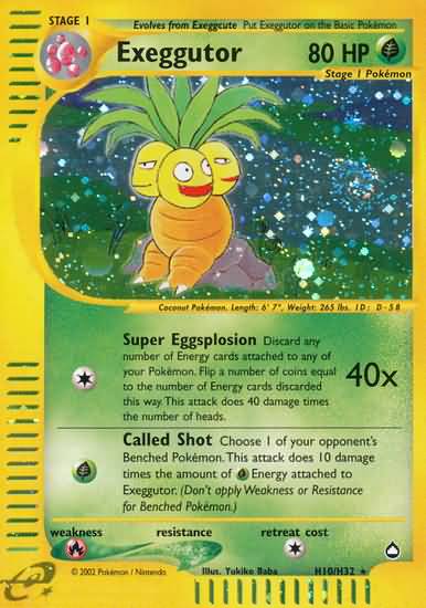 Exeggutor - H10/32 - Holo Rare