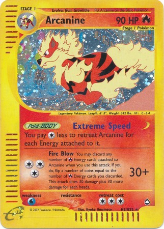 Arcanine - H2/32 - Holo Rare