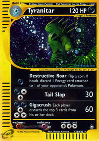 Tyranitar - H28/32 - Holo Rare