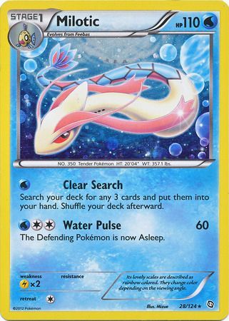 Milotic - 28/124 - Cosmos Holo - Promo