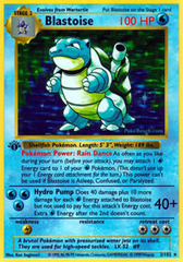 Blastoise - 2/102 - Holo Rare - 1st Edition