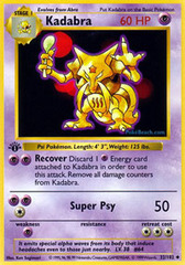 Kadabra - 32/102 - Uncommon - 1st Edition