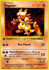 Magmar - 36/102 - Uncommon - 1st Edition