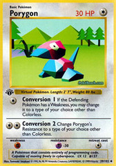 Porygon - 39/102 - Uncommon - 1st Edition