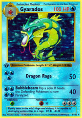 Gyarados - 6/102 - Holo Rare - 1st Edition