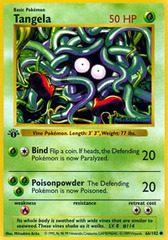 Tangela - 66/102 - Common - 1st Edition