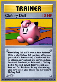 Clefairy Doll - 70/102 - Rare - 1st Edition