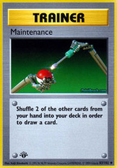 Maintenance - 83/102 - Uncommon - 1st Edition