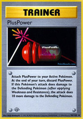 PlusPower - 84/102 - Uncommon - 1st Edition