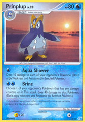 Prinplup 6/12 Non-Holo Promo - Manaphy Trainer Kit Exclusive