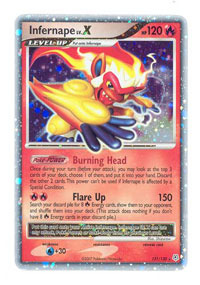 Infernape LV.X - 121/130 - Rare Holo