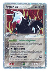 Aggron EX 89/100 - Rare Holo