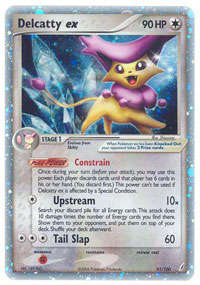 Delcatty EX - 91/100 - Rare Holo EX