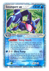 Swampert EX - 98/100 - Rare Holo EX