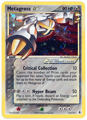 Metagross Star - 113/113 - Shiny Rare Holo