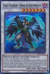 Assault Blackwing - Chidori the Rain Sprinkling - SHVI-EN051 - Super Rare - Unlimited Edition