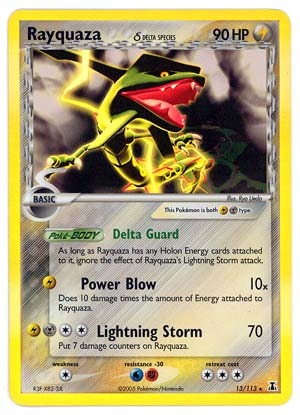 Rayquaza (Delta) - 13/113 - Holo Rare