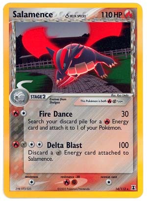 Salamence (Delta) - 14/113 - Holo Rare