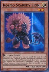 Kozmo Scaredy Lion - SHVI-EN082 - Super Rare - Unlimited Edition