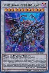 Hot Red Dragon Archfiend King Calamity - SHVI-EN097 - Ultra Rare - Unlimited Edition