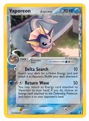 Vaporeon (Delta) - 18/113 - Holo Rare