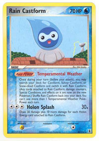 Rain Castform - 26/113 - Rare