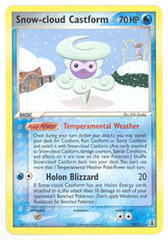 Snow-cloud Castform - 29/113 - Rare