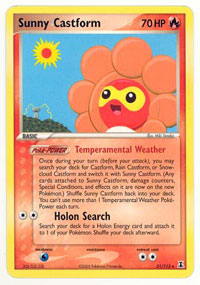 Sunny Castform - 31/113 - Rare