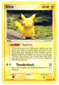 Ditto (63 - Pikachu) - 63/113 - Common