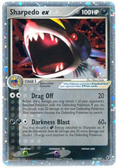 Sharpedo EX - 104/107 - Rare Holo EX