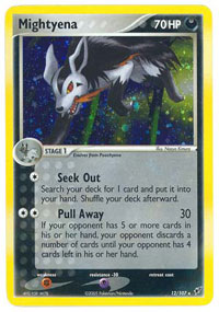 Mightyena - 12/107 - Holo Rare