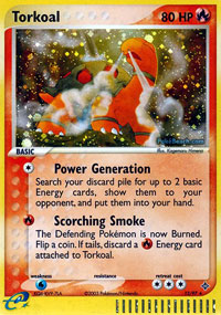 Torkoal - 12/97 - Holo Rare