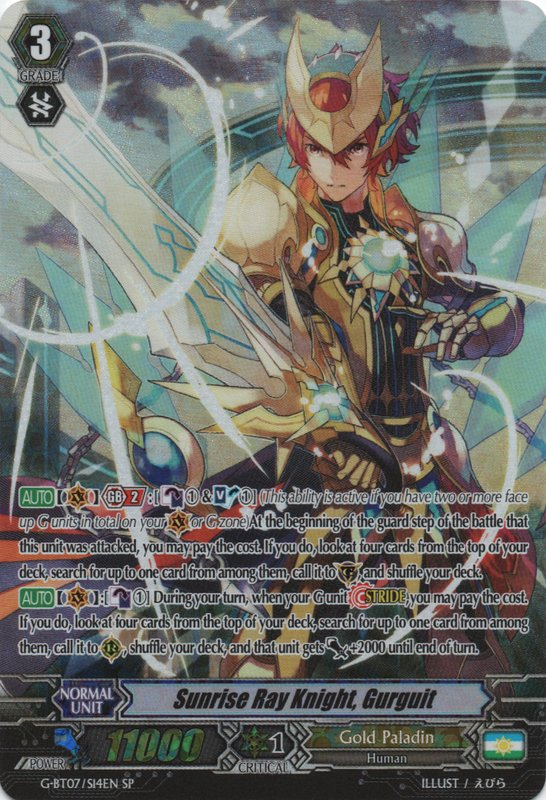 Sunrise Ray Knight, Gurguit - G-BT07/S14EN - SP