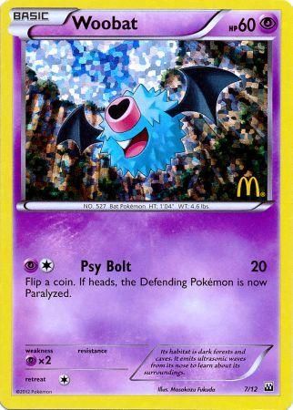 Woobat - 7/12 - McDonalds Promo 2012