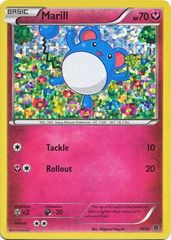 Marill 10/12 Confetti Holo Promo - 2015 McDonald's Campaign