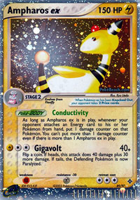 Ampharos ex - 89/97 - Rare Holo EX