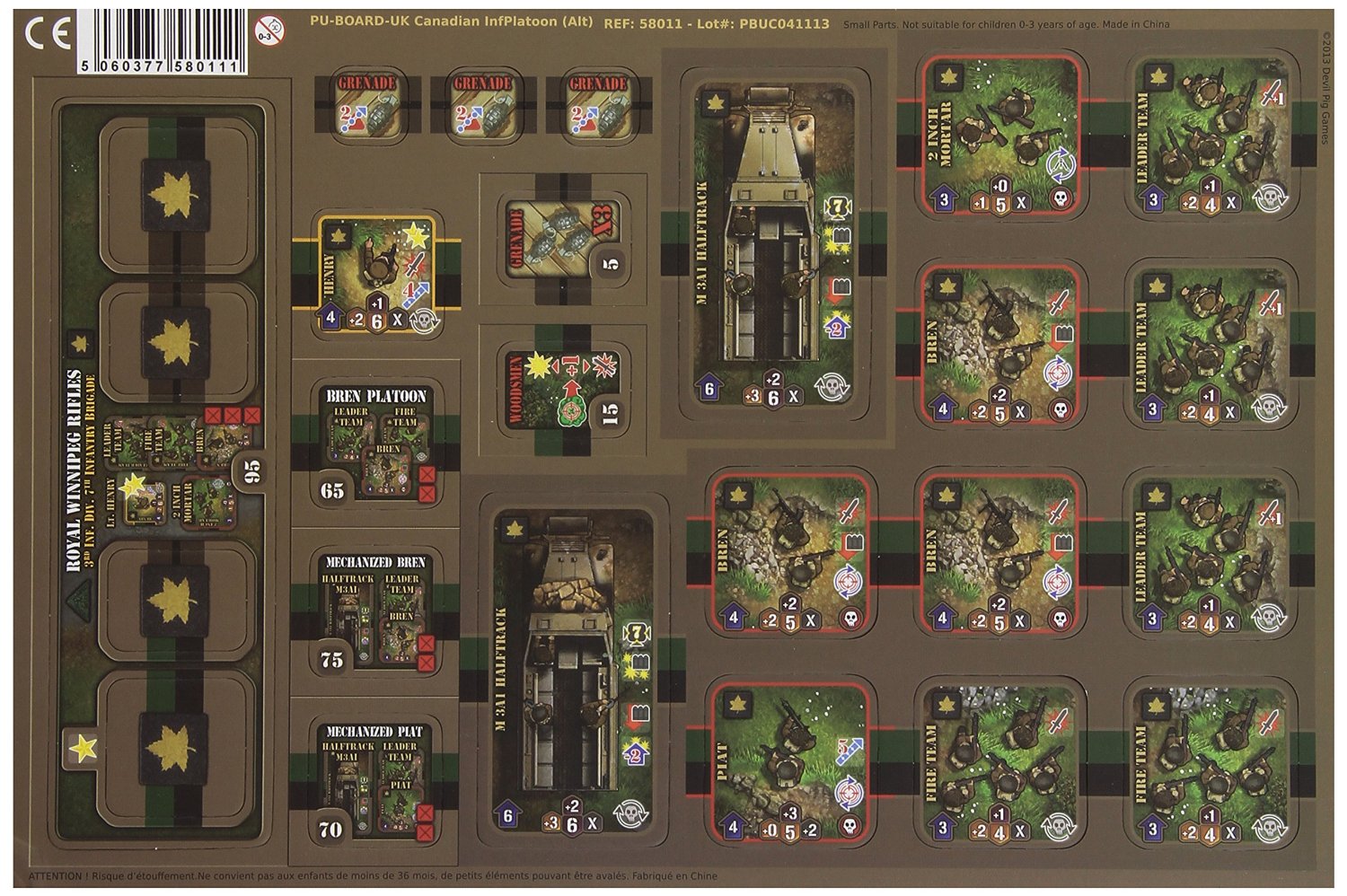 Heroes of Normandie - UK Canadian Infantry Platoon