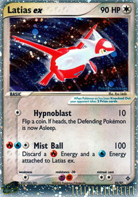 Latias EX 93/97 - Rare Holo