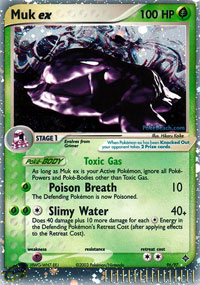 Muk EX 96/97 - Rare Holo