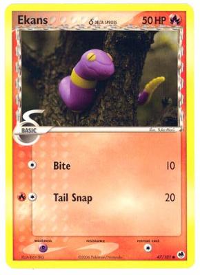 Ekans (Delta Species) - 47/101 - Common